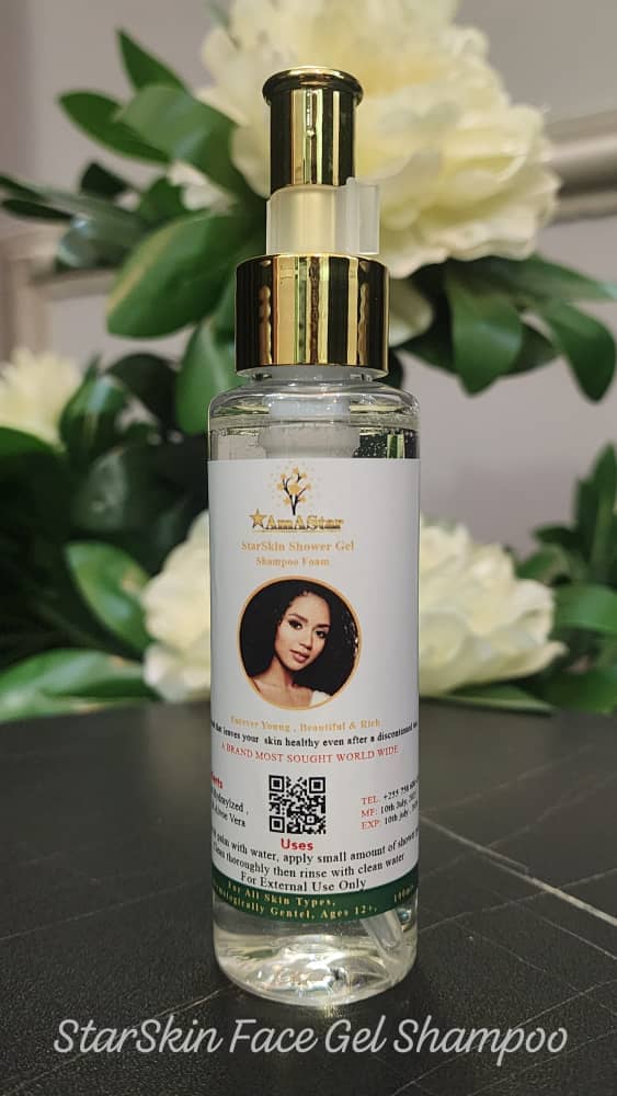 StarSkin NaPCA, Collagen & Aloe Vera Face Gel Shampoo