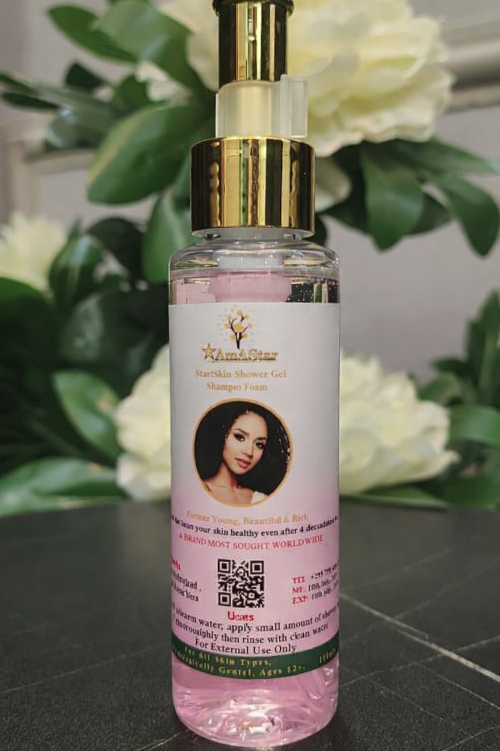 StarSkin Orange & White Tea Face Gel Shampoo